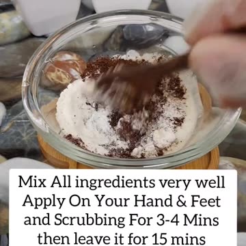 How To make face whitening scrub at Home