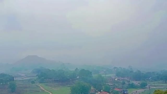 Mountain view from my city