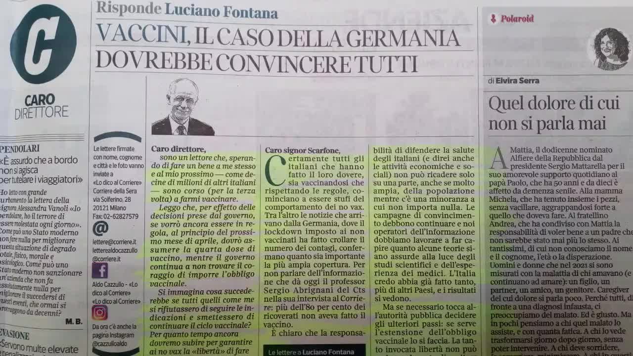 Il terrorismo mediatico dei soliti giornali, che intervistano le Cassandre, è davvero insopportabile: “INFORMAZIONE=PROSTITUZIONE!”😜🤪😜