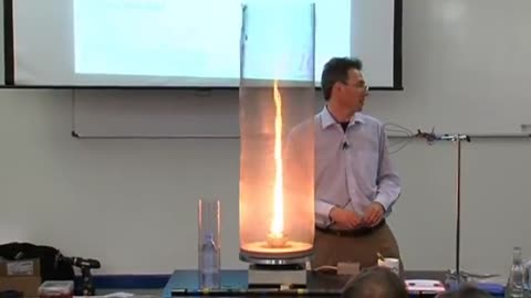 Vortex Fire. I love Physics when it's taught with passion.