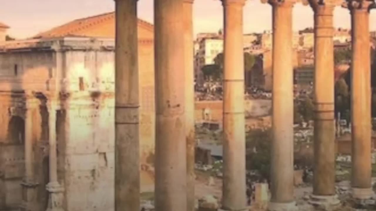 El Templo de Saturno en el Foro Romano