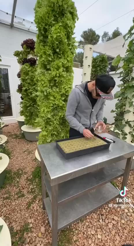 Vertical farming! Interesting..