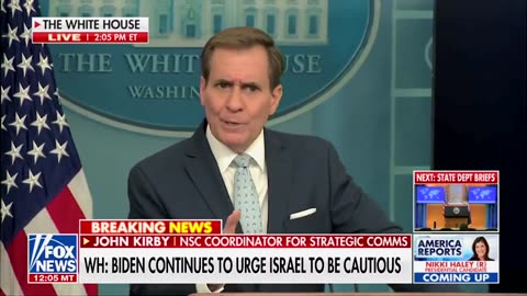 White House National Security Spokesperson John Kirby Israel is not engaged in genocide
