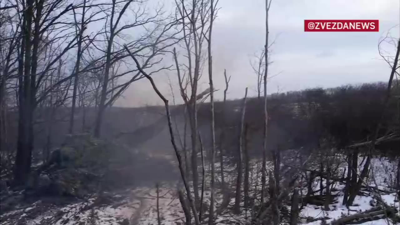 Artillerymen of the "Vostok" group of forces hit the AFU strongholds in Kleshcheyevka.