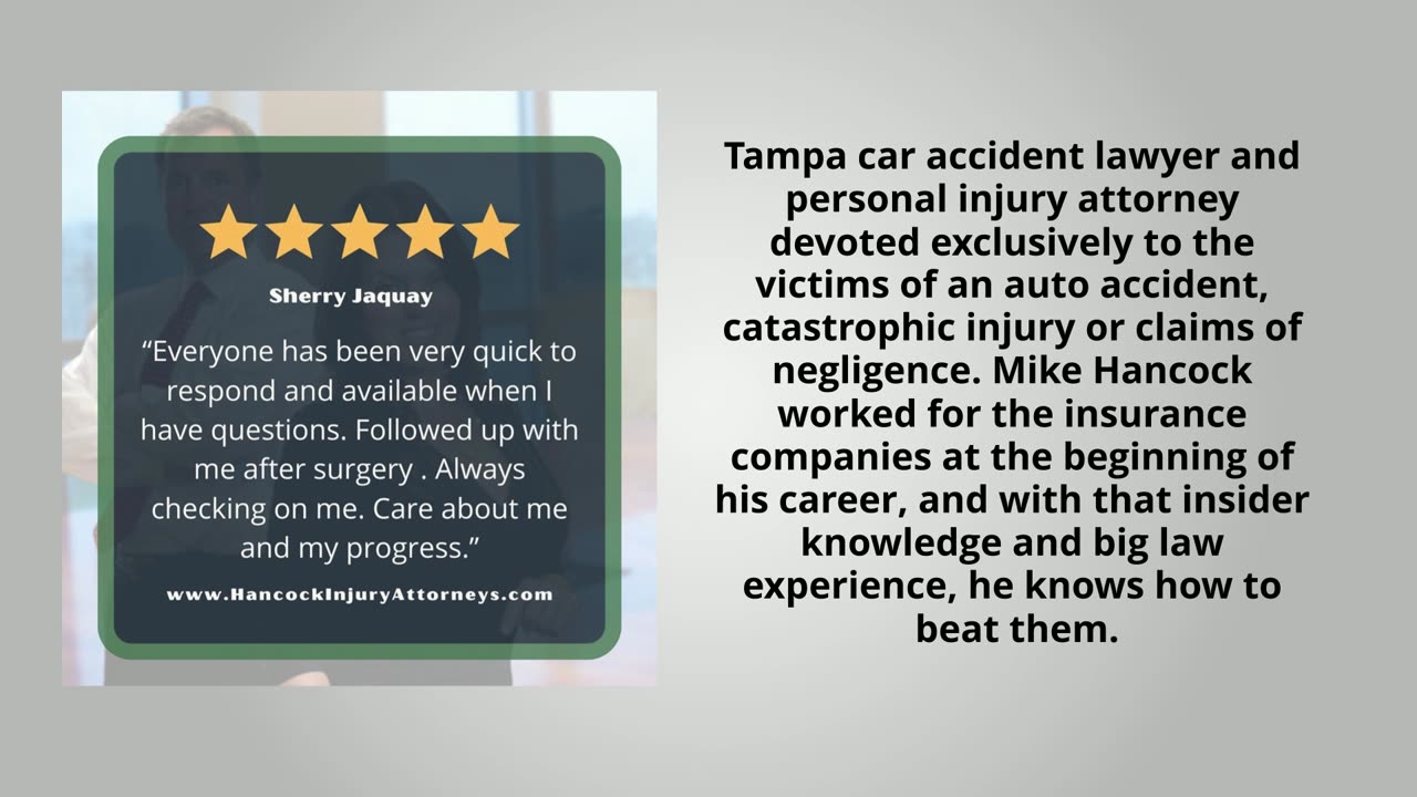 Tampa Personal Injury Lawyer