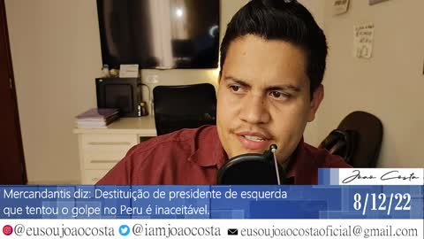 O Golpe do congresso no presidente do Peru, por Mercadantis.