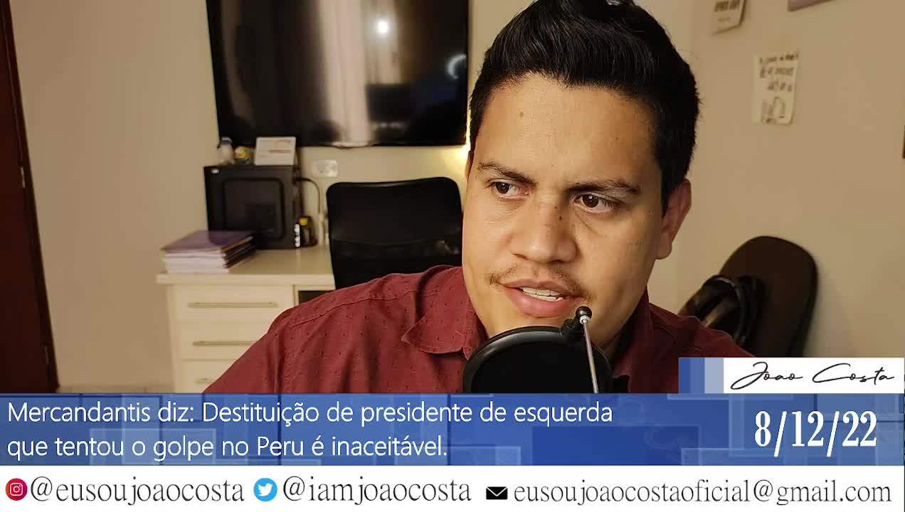 O Golpe do congresso no presidente do Peru, por Mercadantis.