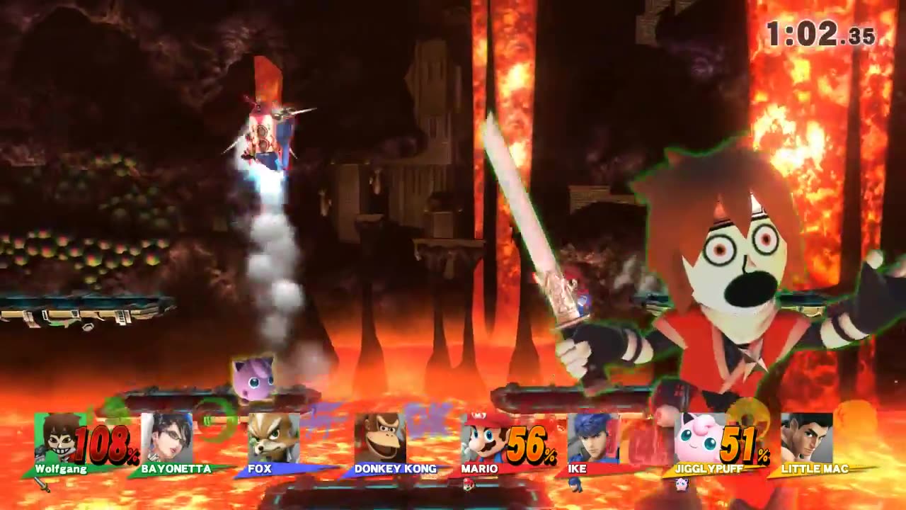 Super Smash Bros 4 Wii U Battle374