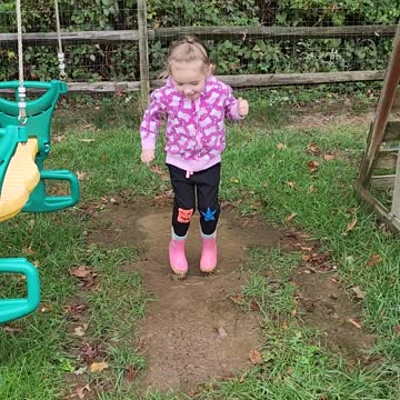 Jumping In Muddy Puddles