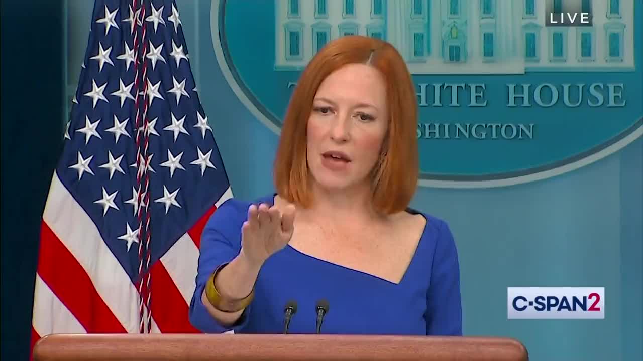 Jen Psaki's Final Presser, Much Like Biden's Regime, A Hot Mess & Chaotic Incoherent Shouting Match