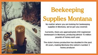 Beekeeping Supplies Montana