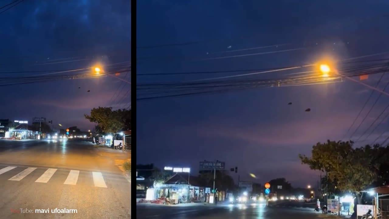 Incroyable ! Deux OVNIs ont été repérés au-dessus d'une ville du Vietnam en plein jour