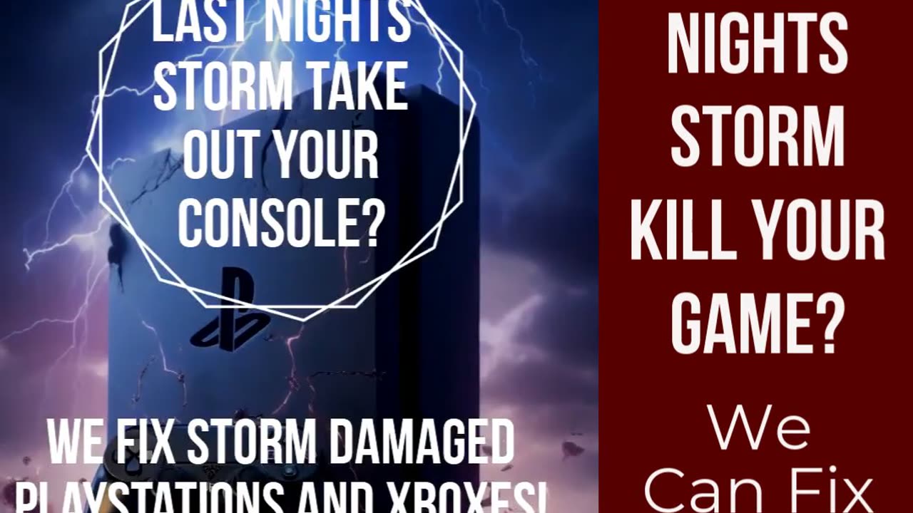 Last Nights Storm Kill Your Game? We Can Fix It!