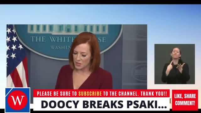 DOOCY BREAKS PSAKI...