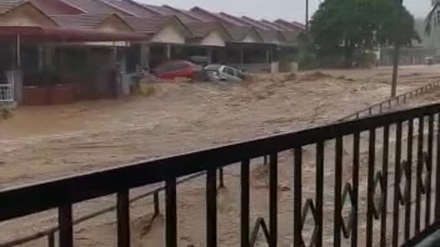 Floods around Gunung Jerai, Kedah