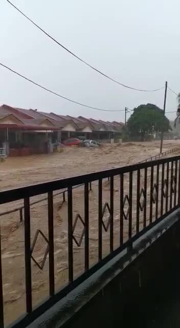 Floods around Gunung Jerai, Kedah