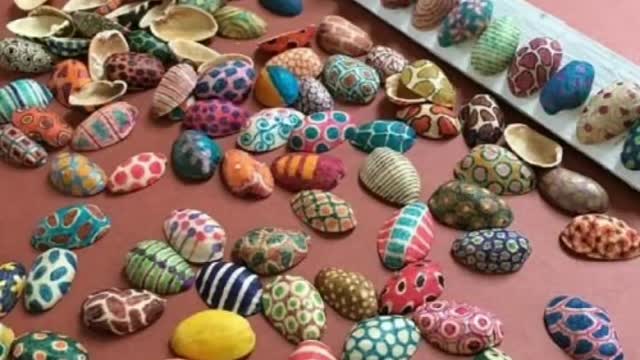 Most attractive pista shell craft decoration | Pistachio decor ideas