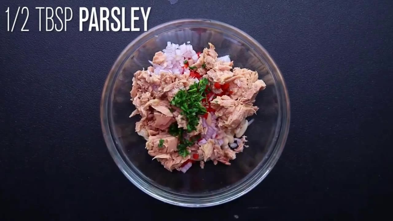 🥗😋 Try This Refreshing White Beans and Tuna Salad Recipe Now! Quick & Healthy!💥#SaladRecipe