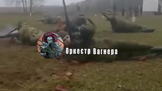 Training of mobilized men at the training ground near Tambov