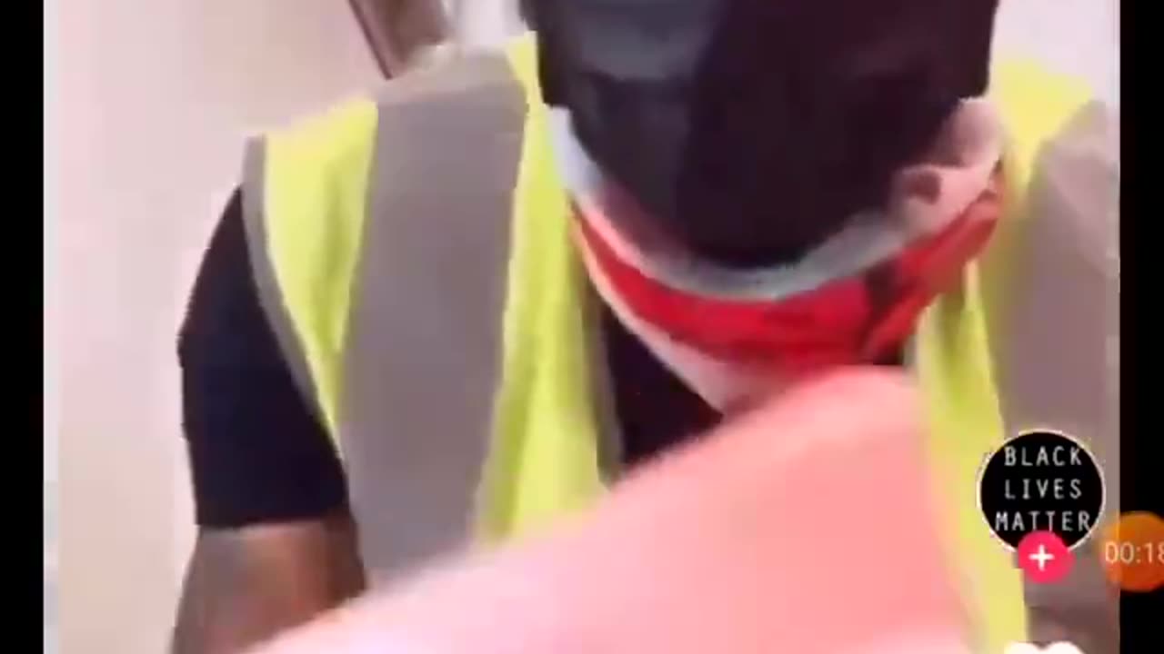 Election Worker Ripping Up Trump Ballots