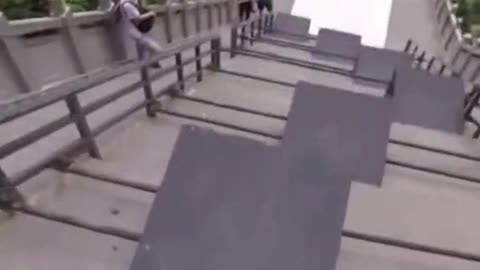Like a bos - extreme sport - parkour