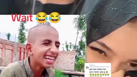 TikTok funny video boy with girls