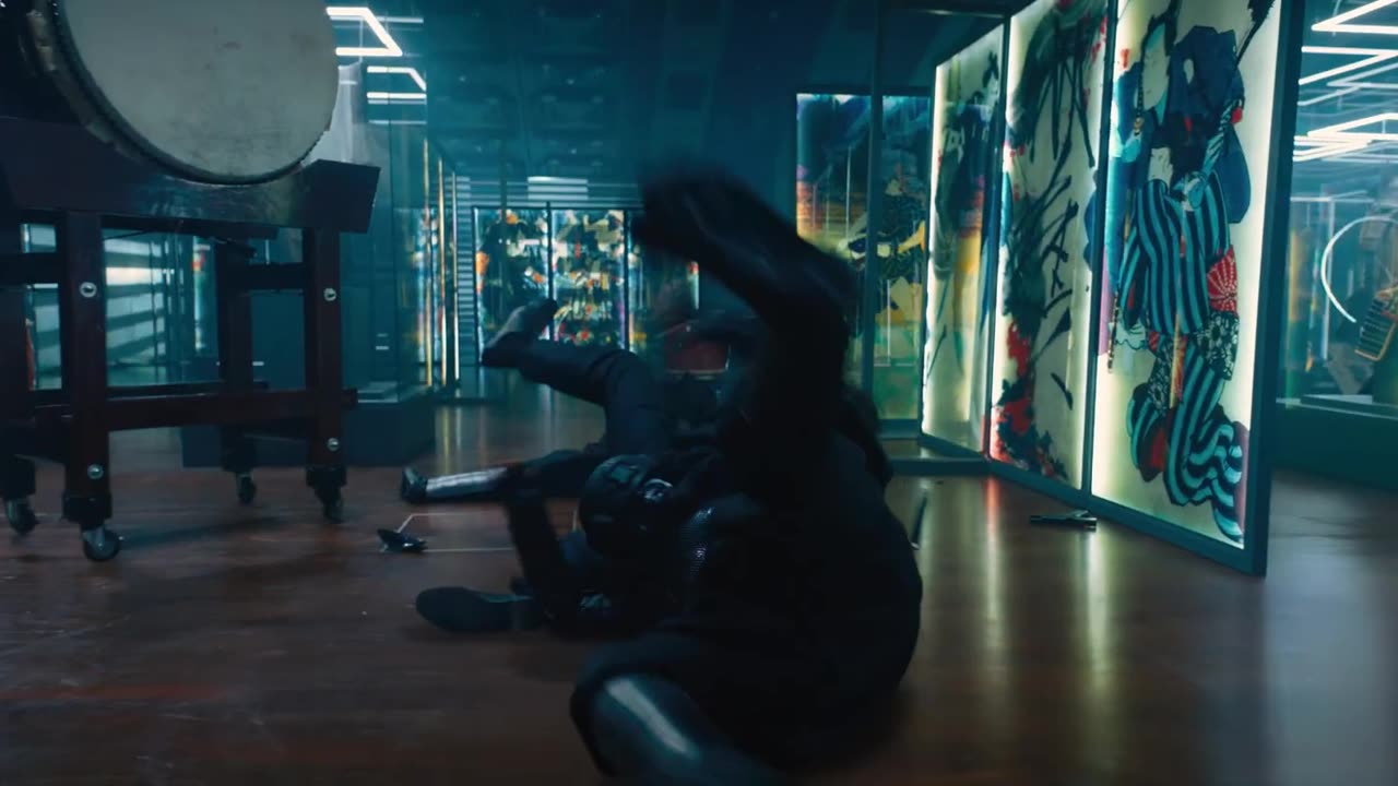 nunchaku_fight_scene_video_clip John wick Chapter 4