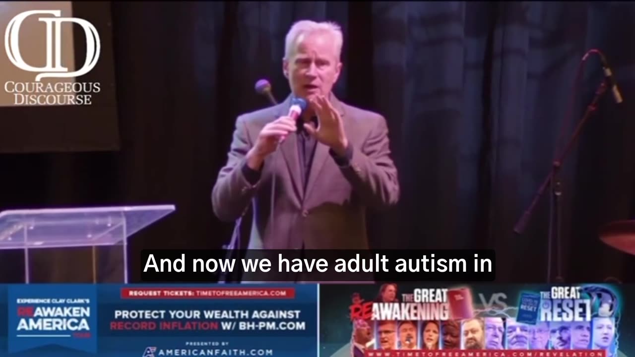 Dr. McCullough Addresses the Autism Epidemic: “It Must Be an Exposure!”