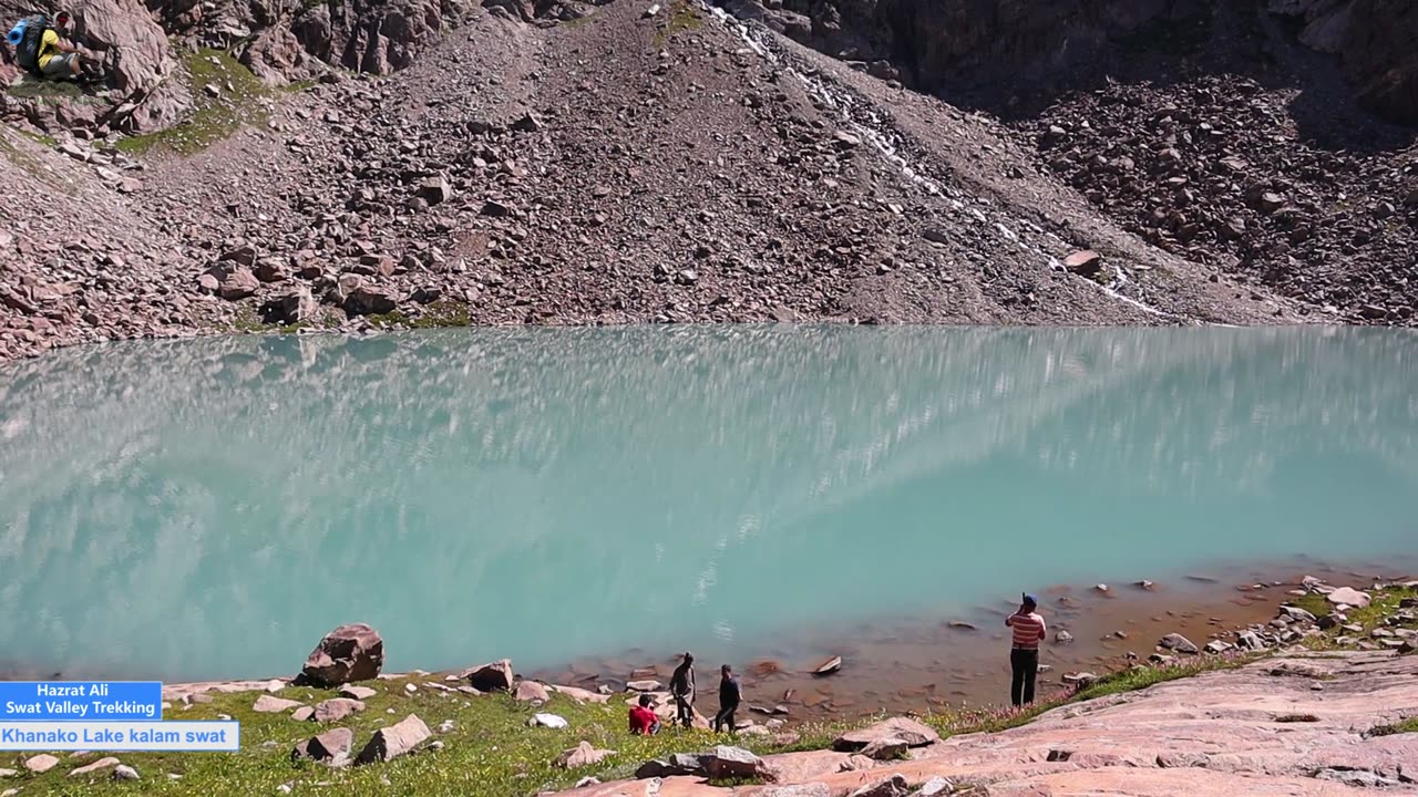 Swat mountains hiking amazing scenery//Khanako Lake Kalam Swat