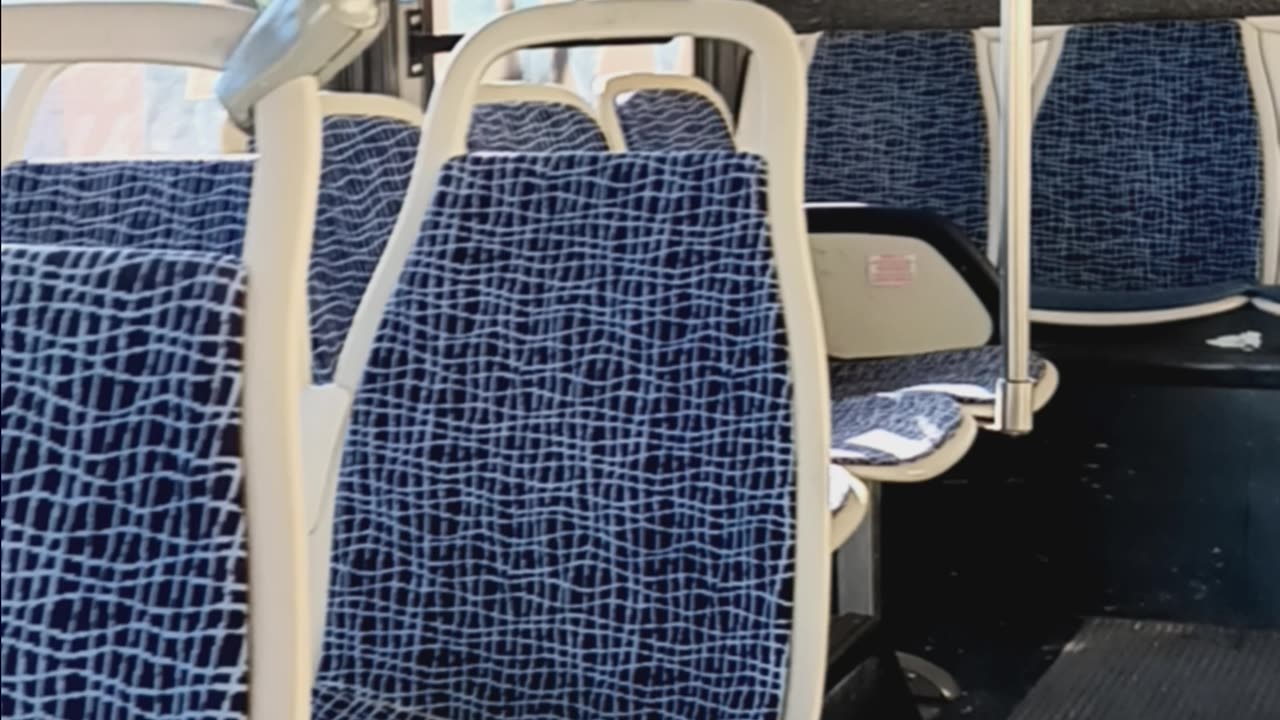 Neat looking bus seats