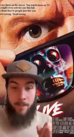 THE GOGGLES THAT ALLOW HUMANS TO SEE WHO IS HUMAN AND WHO IS NOT ACTUALLY EXIST