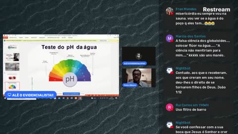 Canal Evidências - 0wK5CffpiFE - PEDRO FALA SOBRE AS ÁGUAS! TERRA PLANA AO VIVO