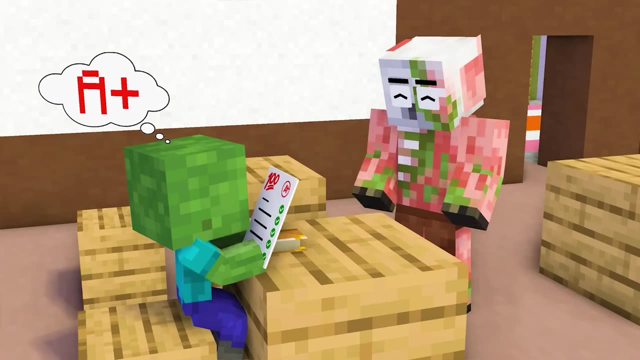 Monster School Herobrine Can't Color and Quicksilver saves Everyone 2 - Minecraft Animation