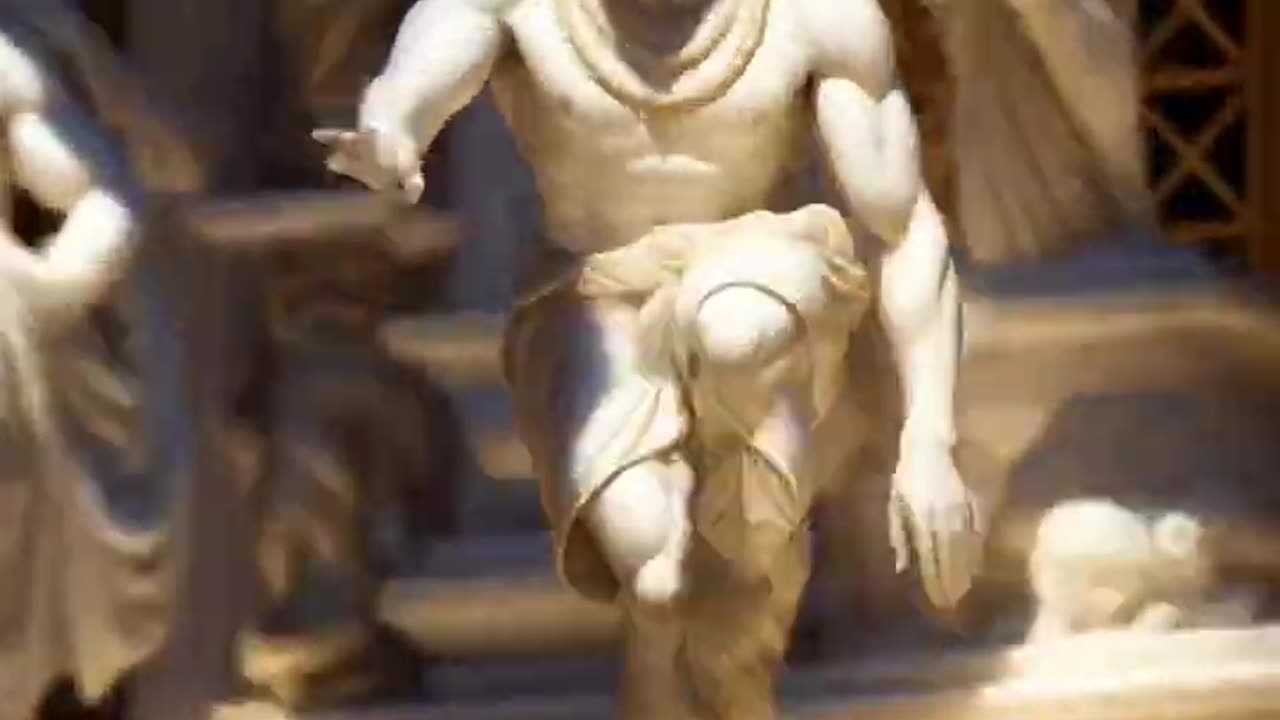 Michelangelo's dance using AI