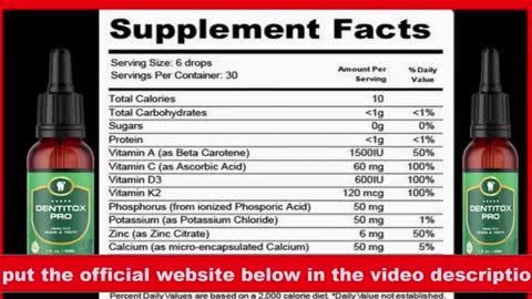 Dentitox Pro- Healthy teeth