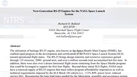 Rocket Engine Testing by NASA