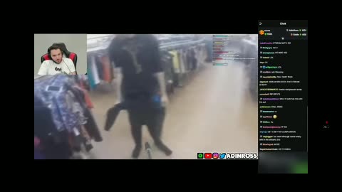 Adin ross react some video past of ice poiseden 4/23/23