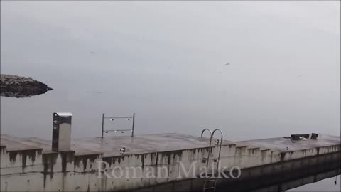 Moment ' Russian ' Two Helicopter Is Shot Down Over Reservoir Near Kyiv