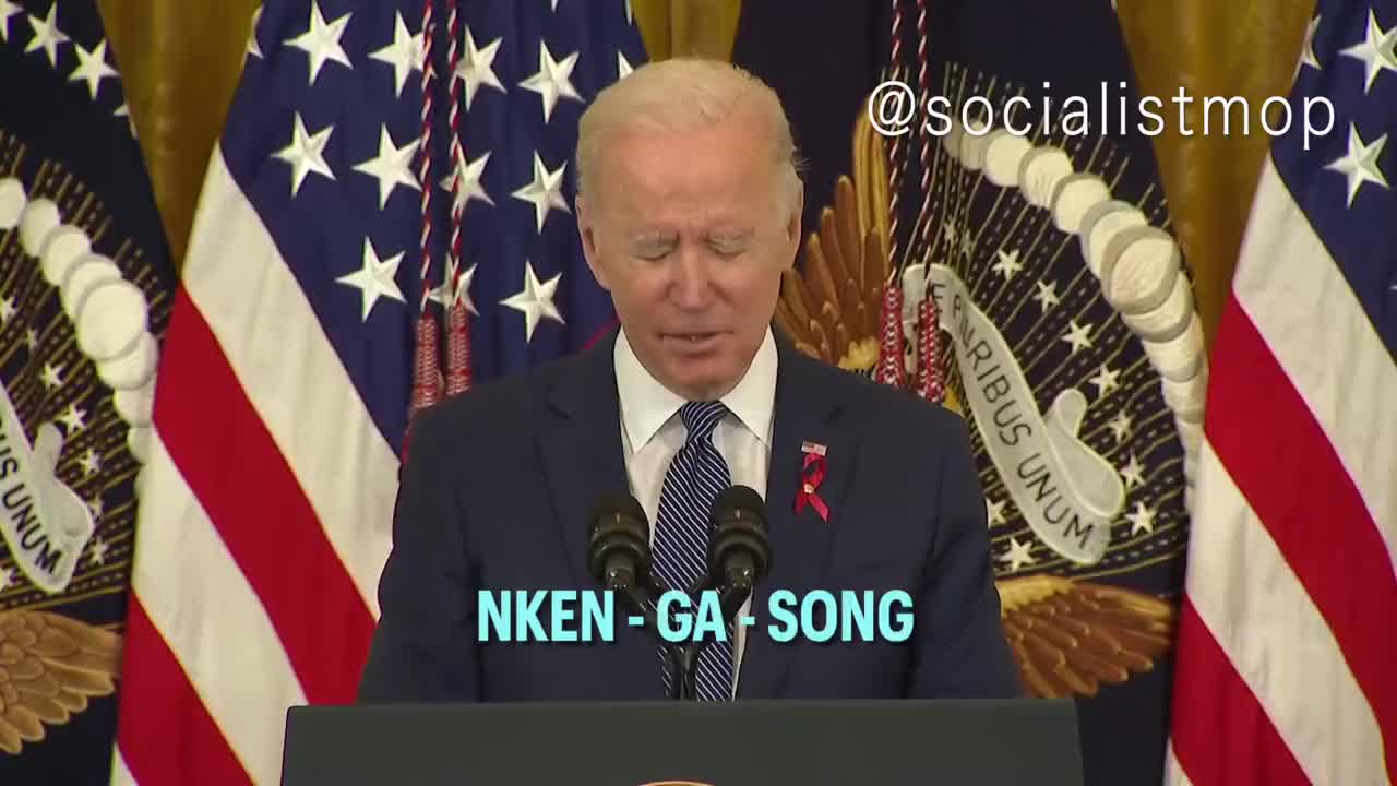 Joe Biden - My Mind's Going Blank Now!