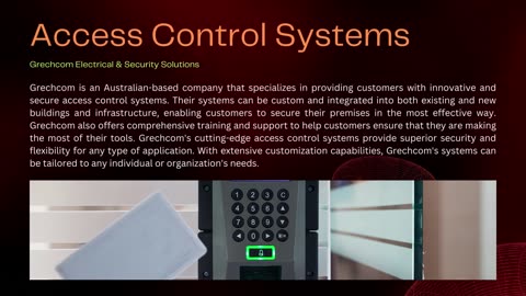 Introduction to Grechcom Commercial Security Systems