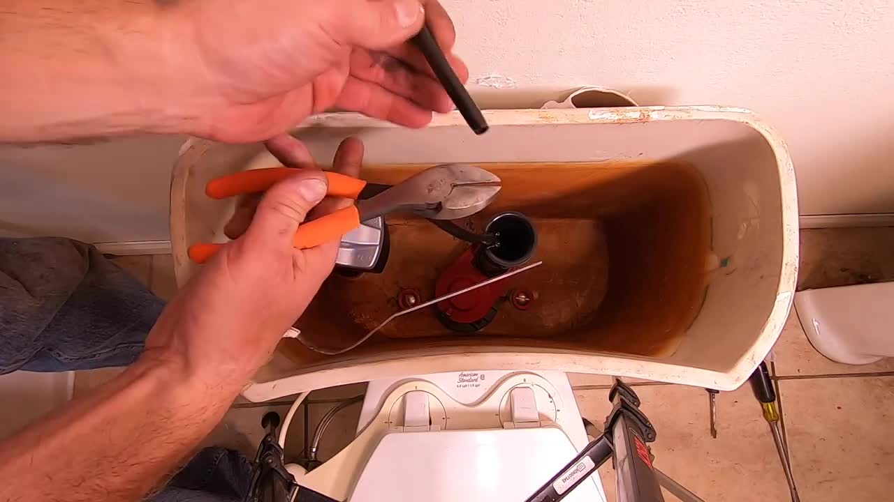 Fixing a runny, leaky, slow fill, or no fill toilet.