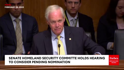 'Do You Understand That-'- Ron Johnson Questions Key Biden Nominee
