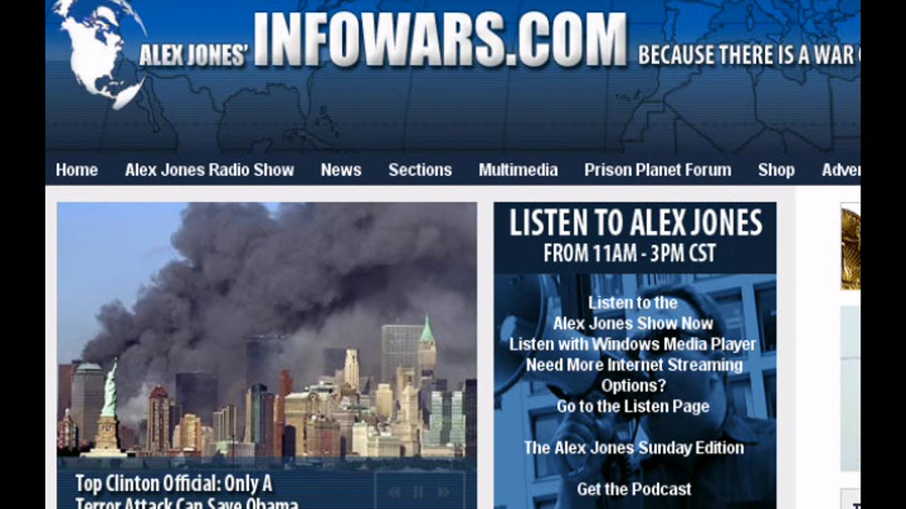 The Alex Jones Show July 16 2010 (Operation Lockstep)