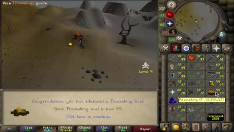 RuneScape (osrs) - 99 Firemaking