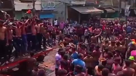 Holi allahabad