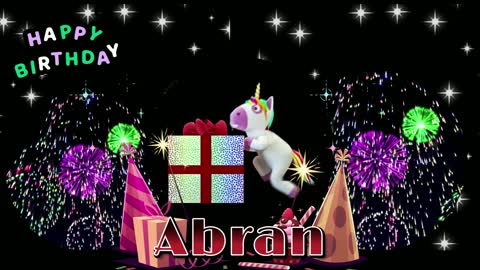 Happy Birthday Abran