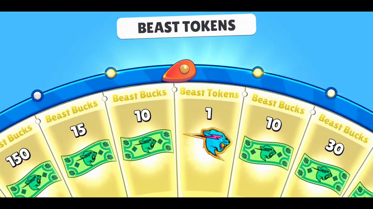 STUMBLE GUYS 👾 BEAST TOKENS WHEEL 🎡