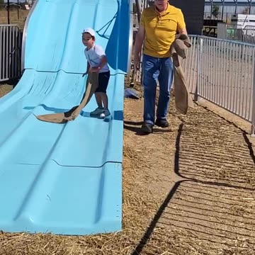Slide with Daddy