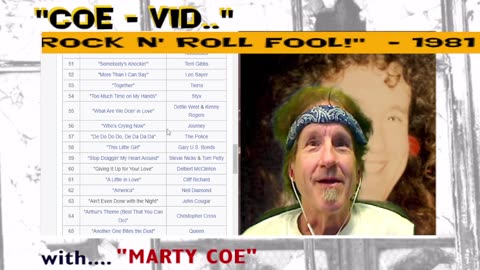 COE VID ROCK N ROLL FOOL #5 - 1981