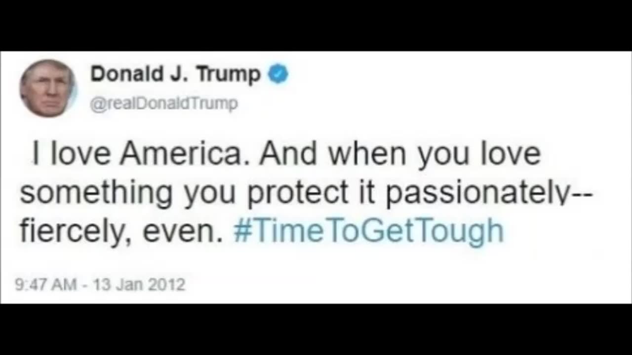 Trump - I love Ameica (2012)